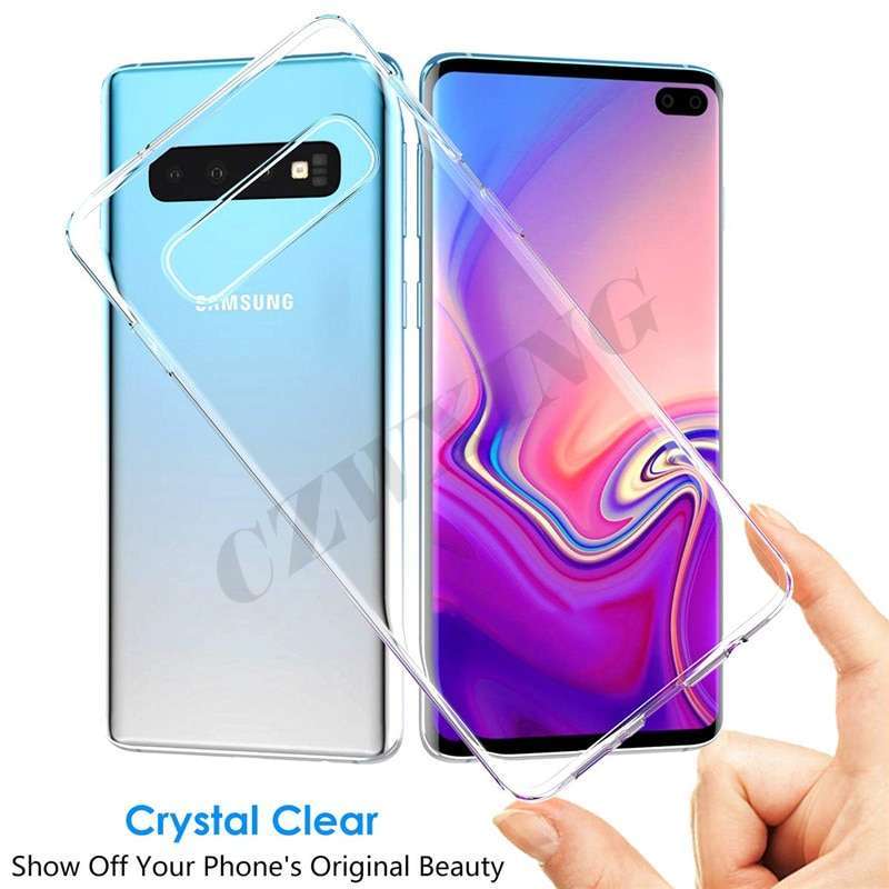 Crystal Clear Transparent Cover For Samsung Galaxy S10 Crystal Clear Transparent Cover For Samsung Galaxy S10