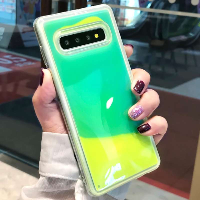 neon sand phone case